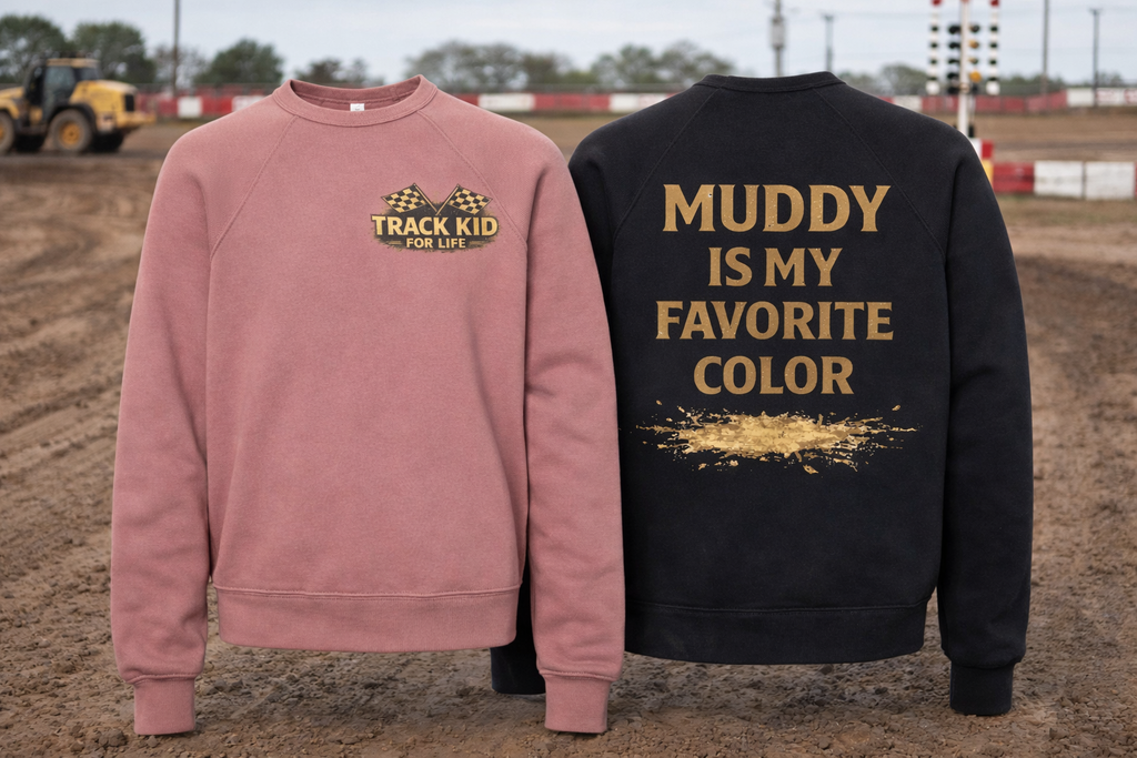 Raised on Dirt Toddler/Youth - Muddy Favorite Color Crew Neck Sweatshirt