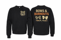 Raised on Dirt Toddler/Youth - Bows & Burnouts Crew Neck Sweatshirt